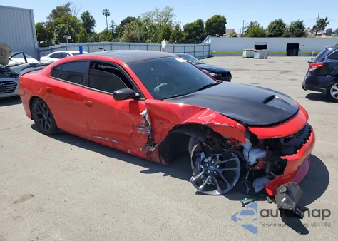 2023 Dodge Charger Scat Pack из США, поврежденный, VIN 2C3CDXGJ8PH583971